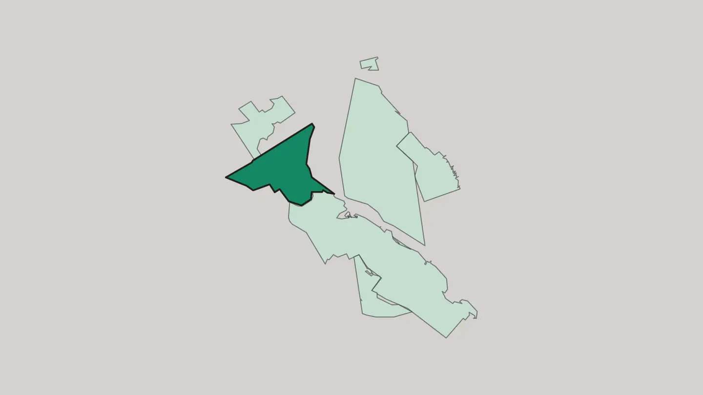 Map of Fairview in Halifax