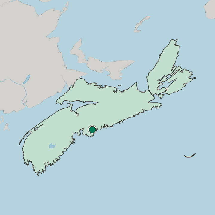 Map showing Quinpool District — In Nova Scotia