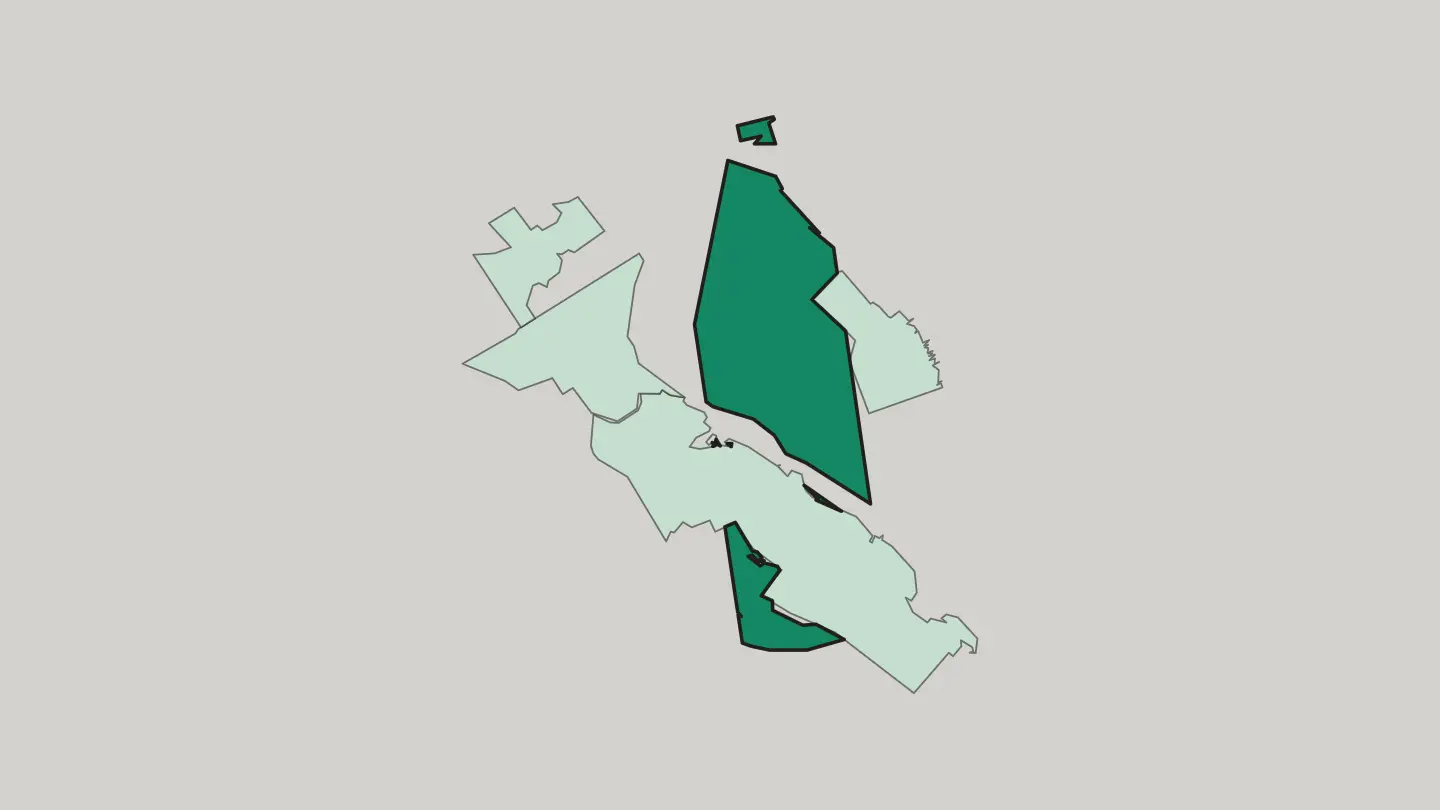 Map of Quinpool District in Halifax
