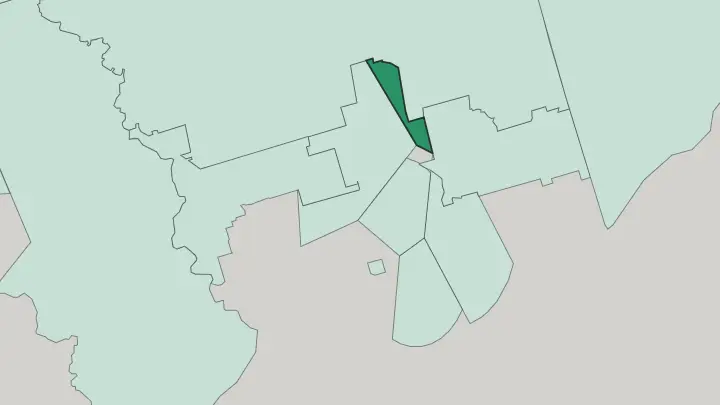 Map of Bridle Path in Toronto