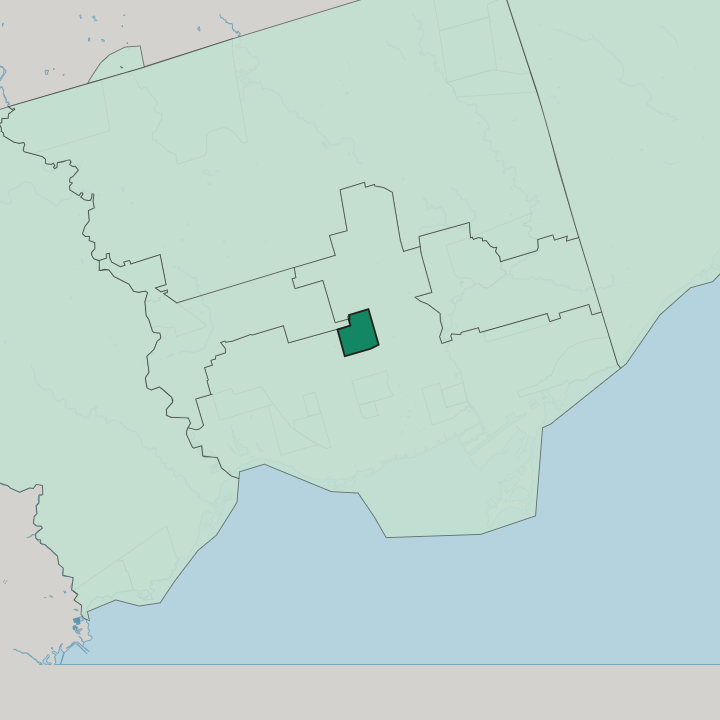 Map showing Casa Loma — In Toronto