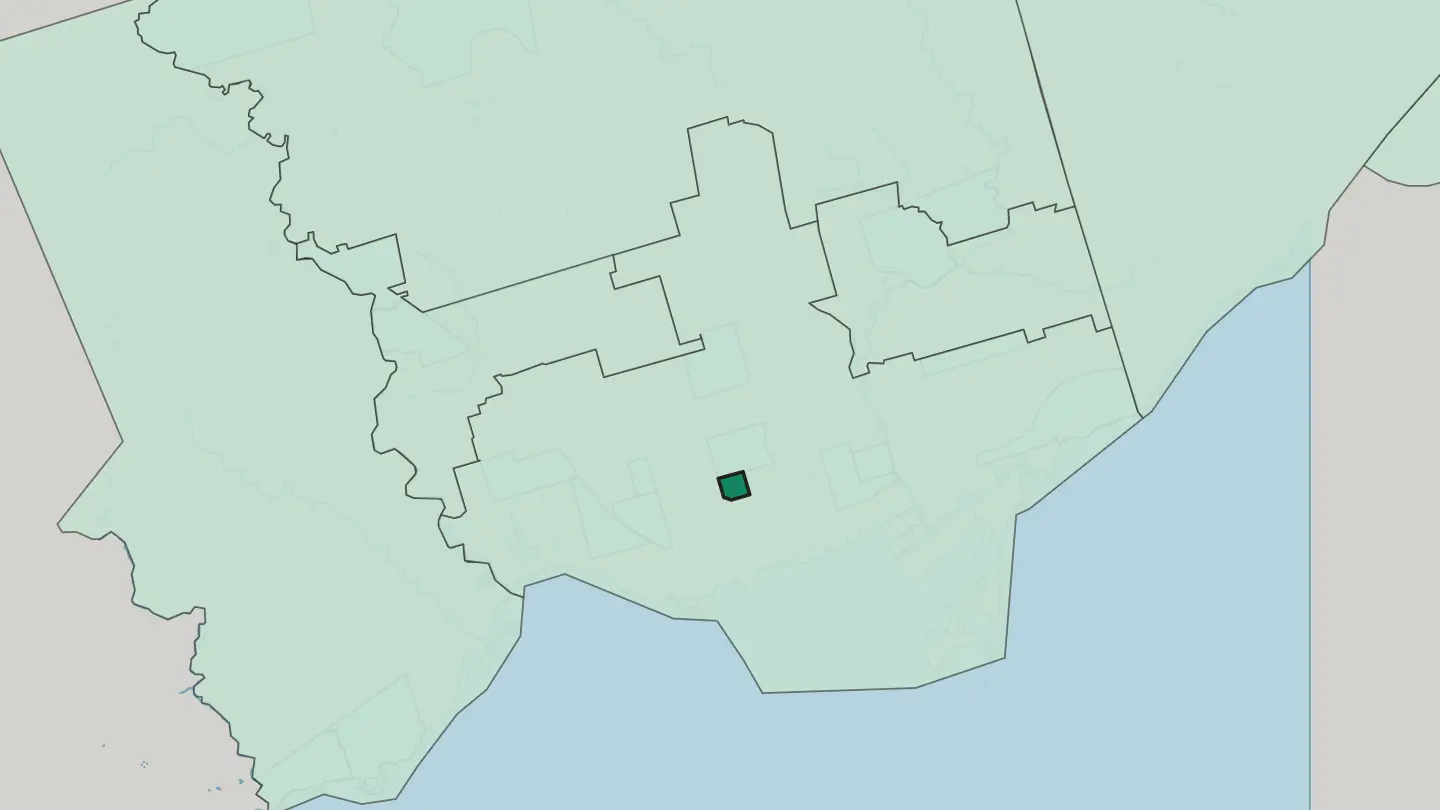 Map of Kensington Market in Toronto