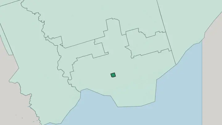 Map of Kensington Market in Toronto