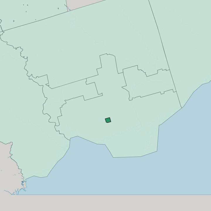 Map showing Kensington Market — In Toronto