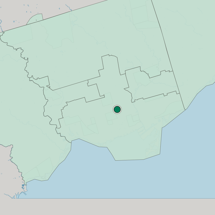 Map showing Yorkville — In Toronto