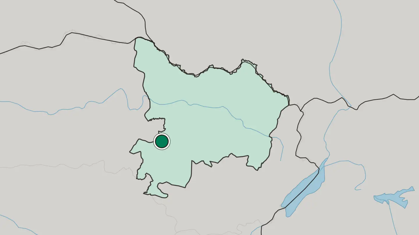 Map of Isiro in Democratic Republic of the Congo
