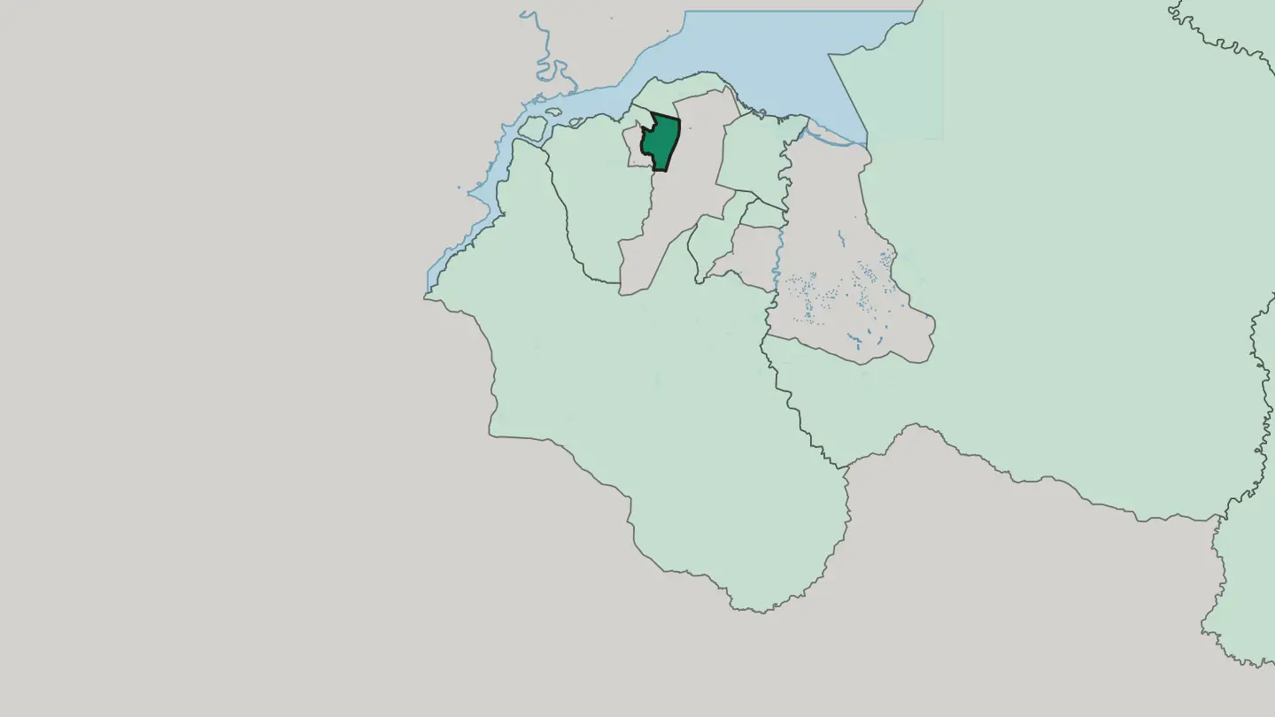 Map of Bandalungwa in Kinshasa