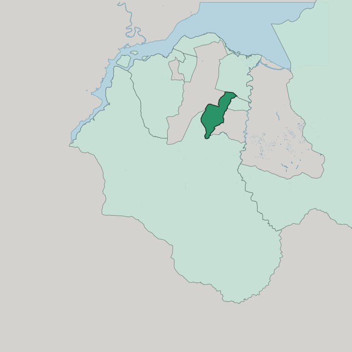 Map showing Lemba — In Kinshasa