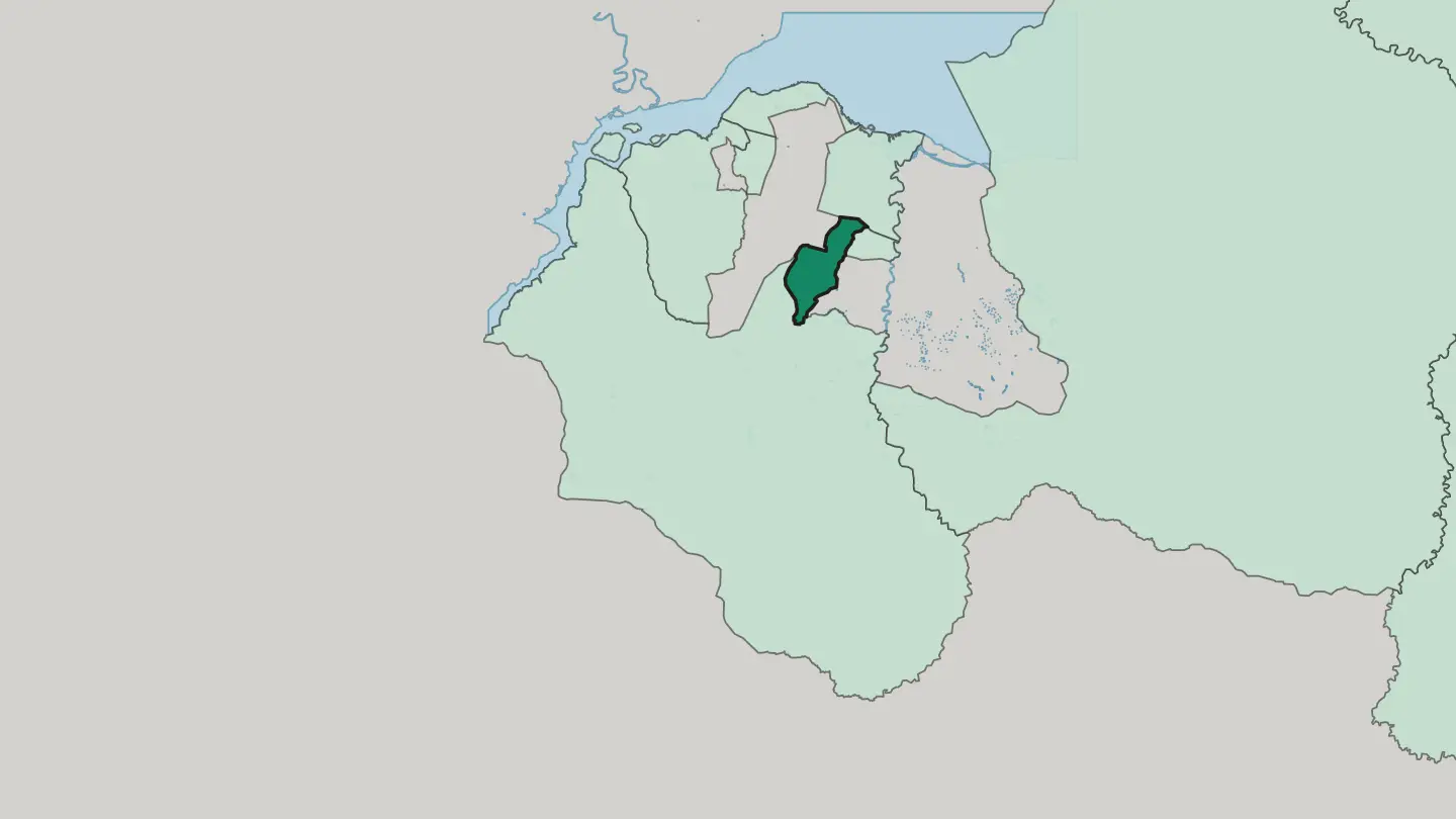 Map of Lemba in Kinshasa