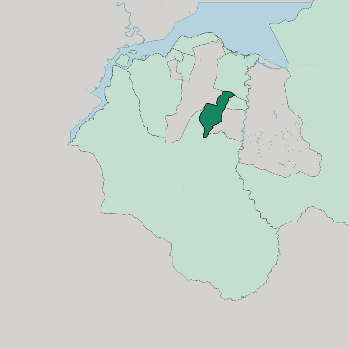 Map showing Lemba — In Kinshasa