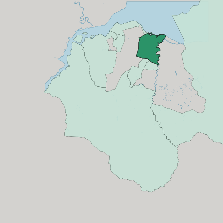 Map showing Limete — In Kinshasa