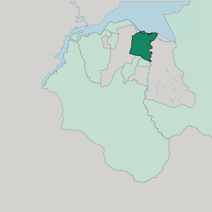 Map showing Limete — In Kinshasa