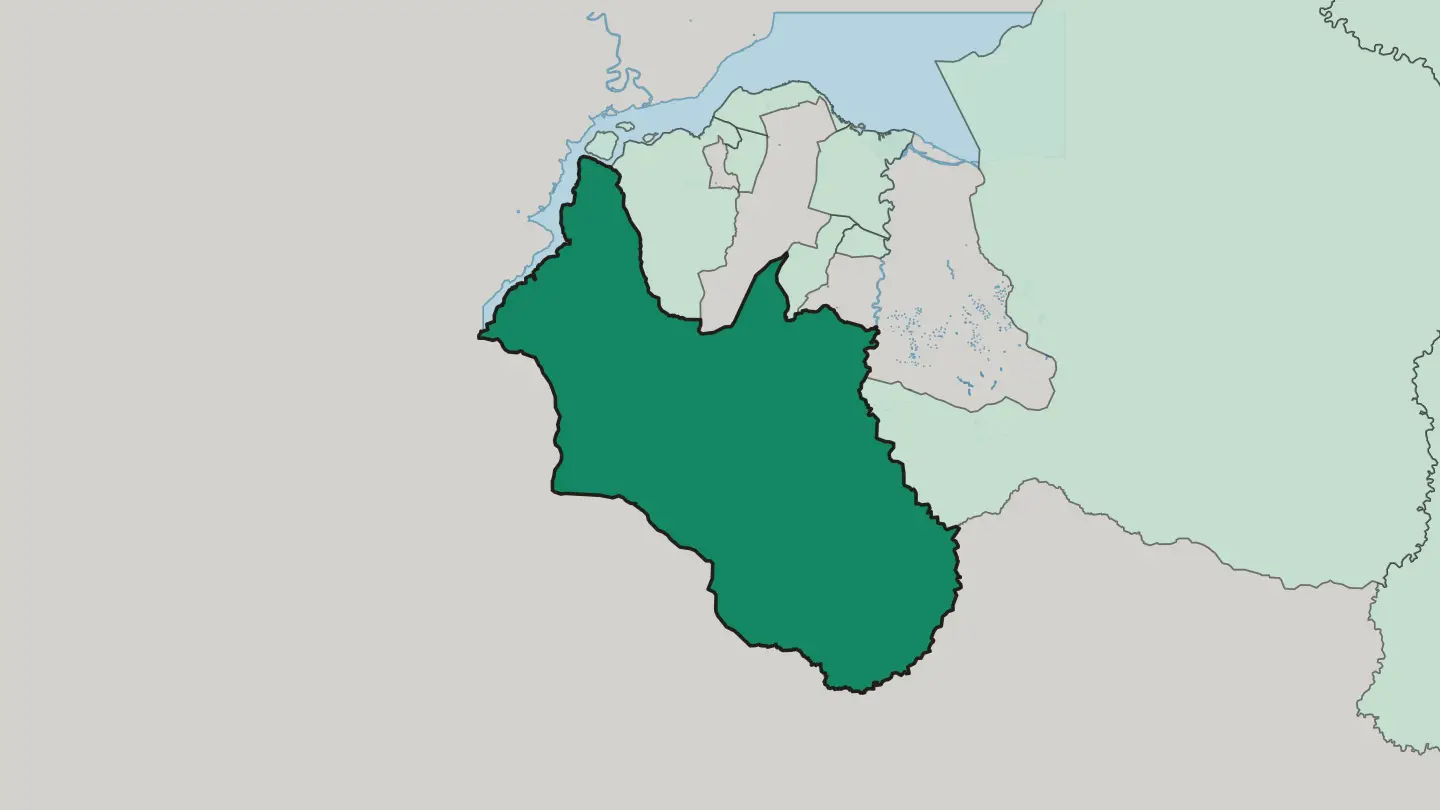 Map of Mont Ngafula in Kinshasa