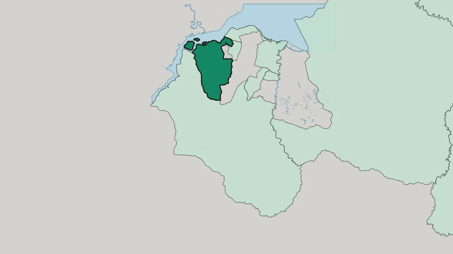 Map of Ngaliema in Kinshasa