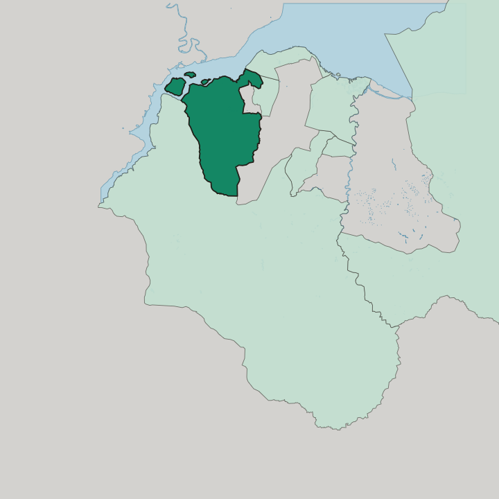 Map showing Ngaliema — In Kinshasa