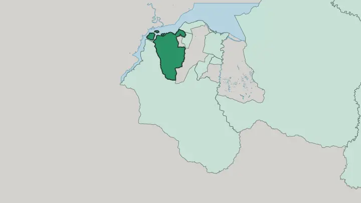 Map of Ngaliema in Kinshasa