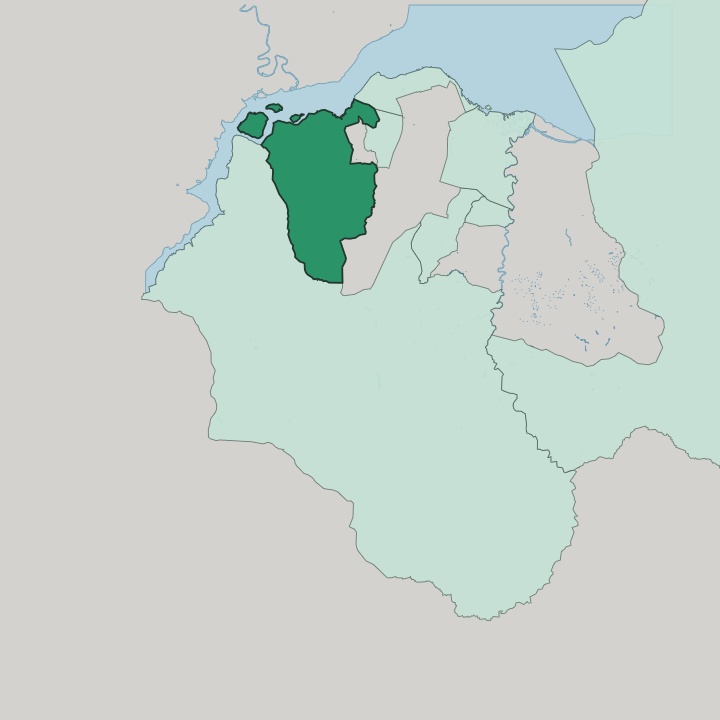 Map showing Ngaliema — In Kinshasa