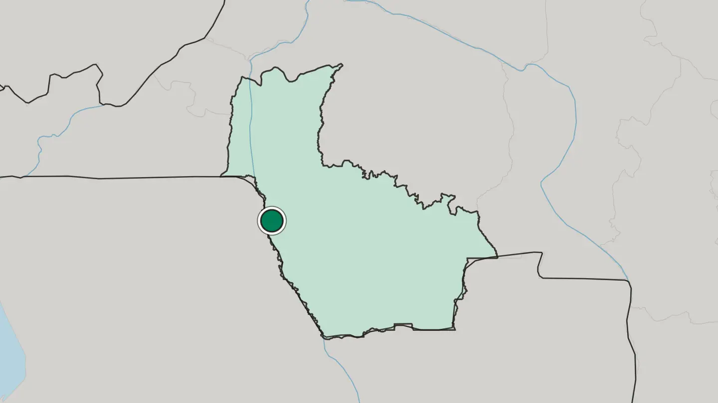 Map of Kasongo-Lunda in Democratic Republic of the Congo