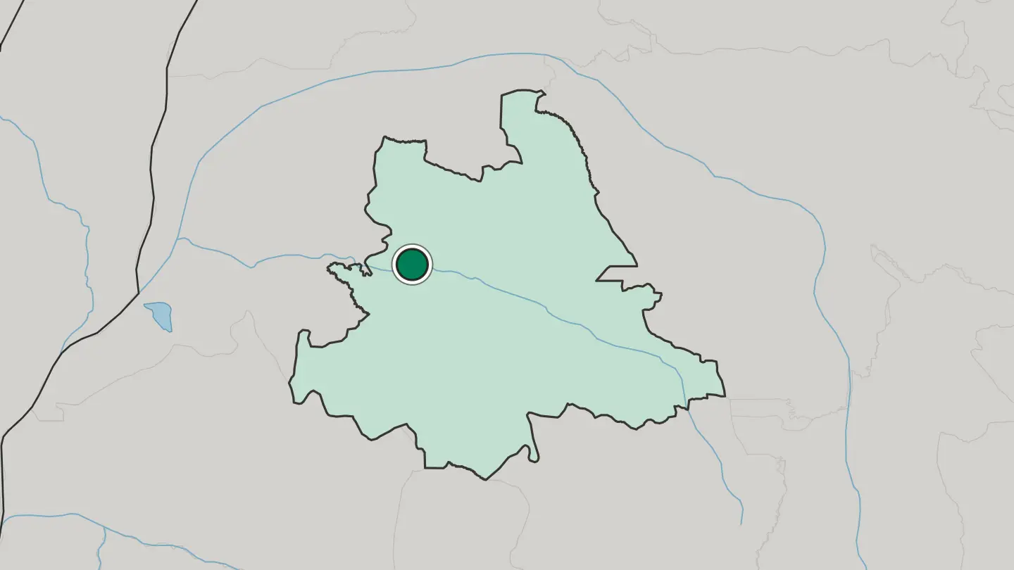 Map of Boende in Democratic Republic of the Congo