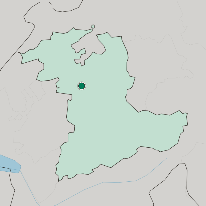 Map showing Lorraine — In Canton de Berne