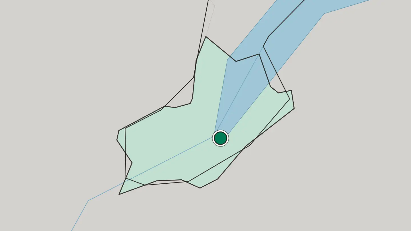 Map of Geneva in Switzerland