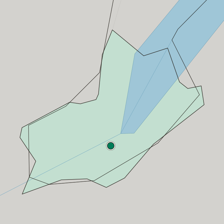 Map showing Lancy — In Canton de Genève