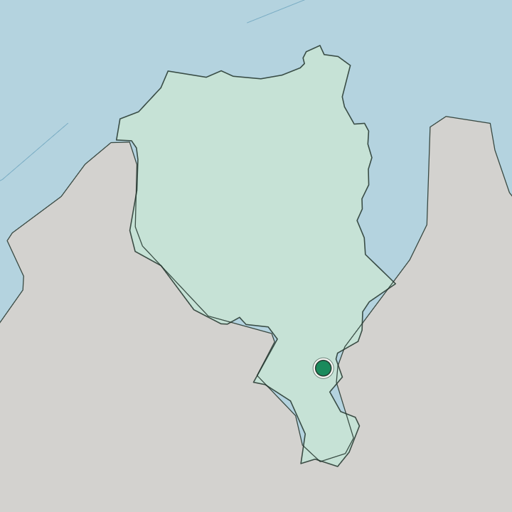 Map showing Lugano — In Cantone Ticino