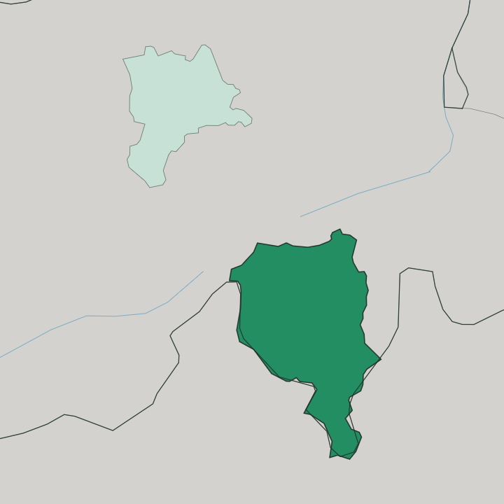 Map showing Cantone Ticino — In Switzerland