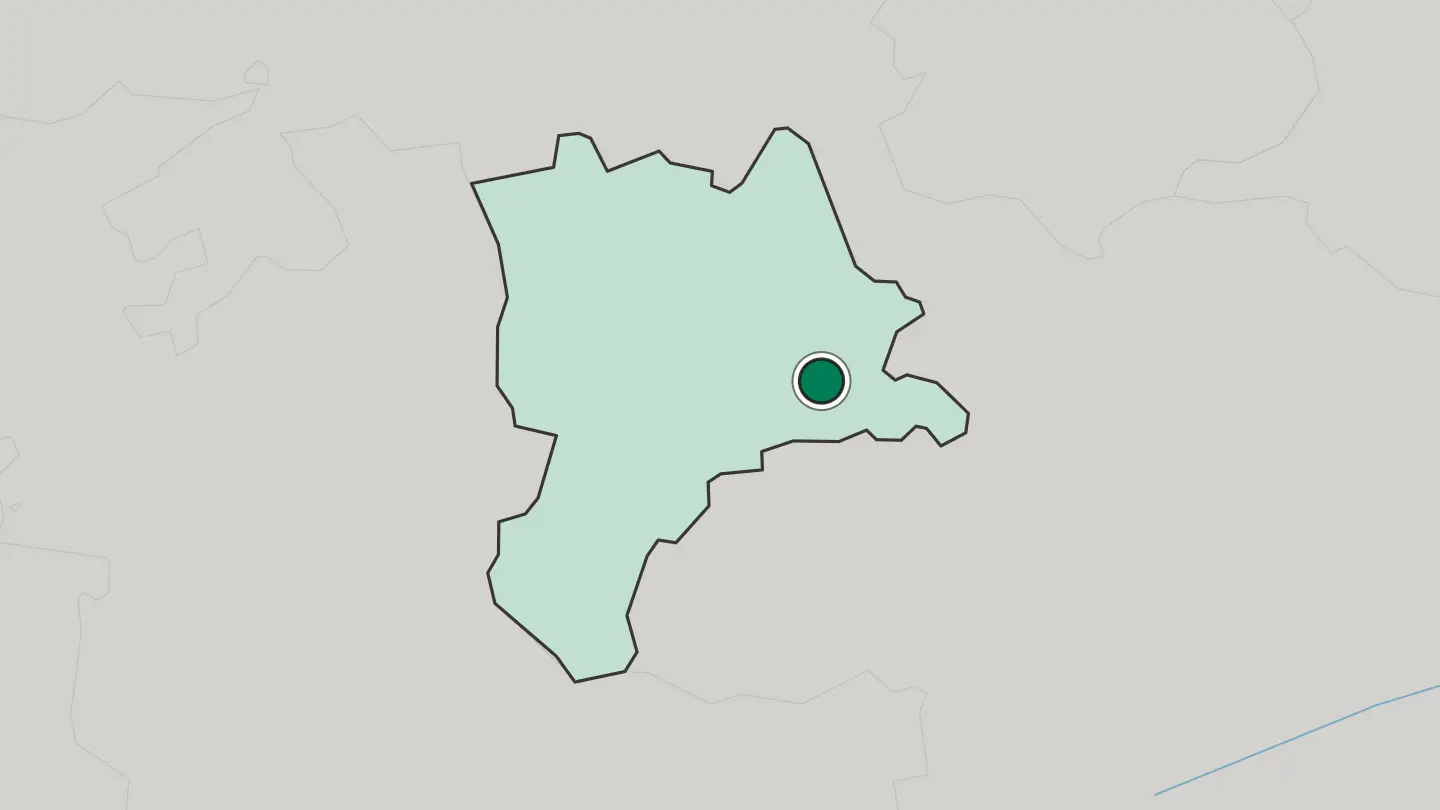 Map of Luzern in Switzerland