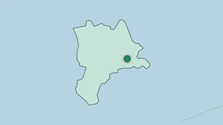Map of Luzern in Switzerland