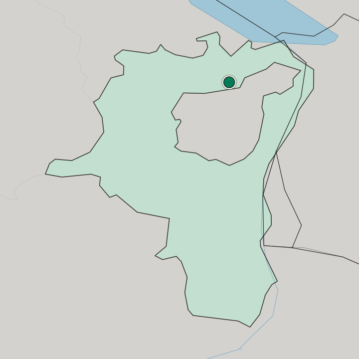 Map showing Sankt Gallen — In Kanton St. Gallen