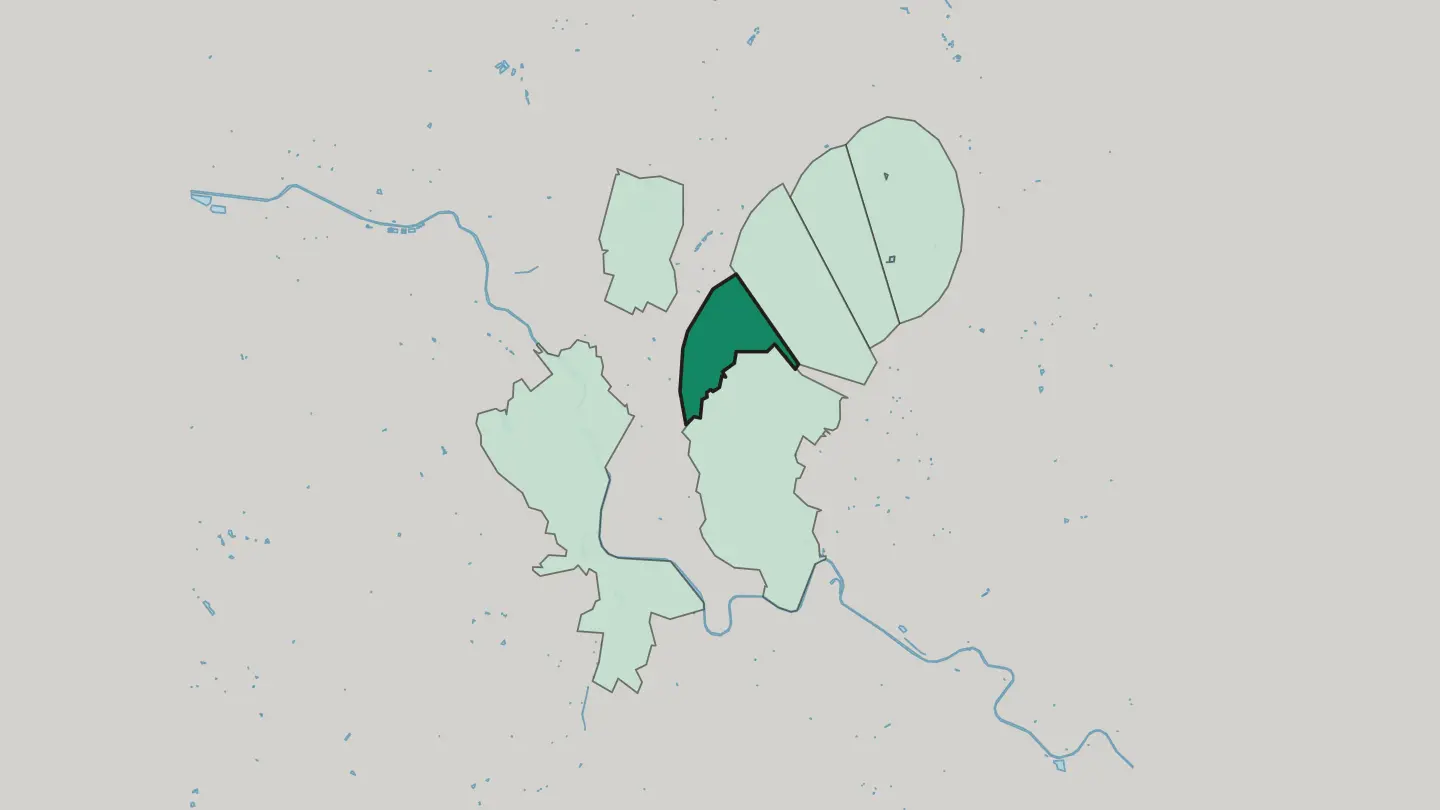 Map of Mattenbach (Kreis 7) / Deutweg in Winterthur