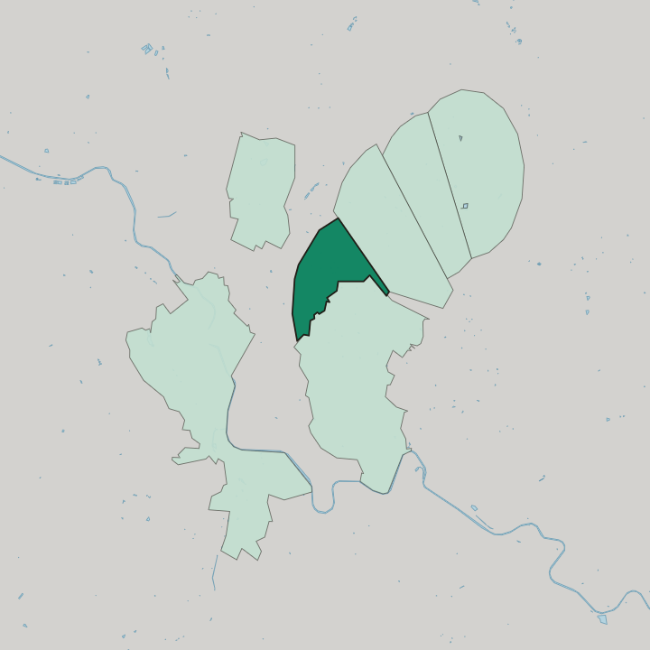 Map showing Mattenbach (Kreis 7) / Deutweg — In Winterthur
