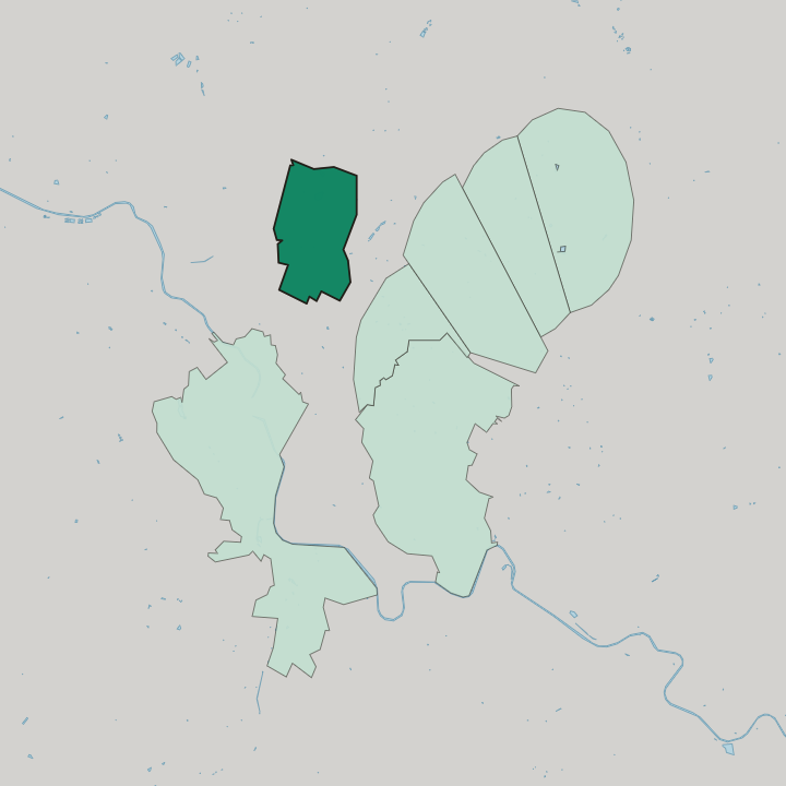 Map showing Veltheim (Kreis 5) — In Winterthur