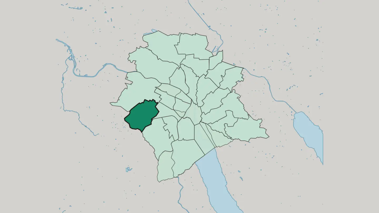 Map of Zürich (Kreis 9) / Albisrieden in Zürich