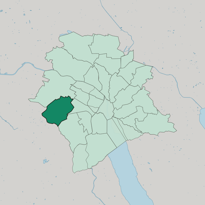 Map showing Zürich (Kreis 9) / Albisrieden — In Zürich