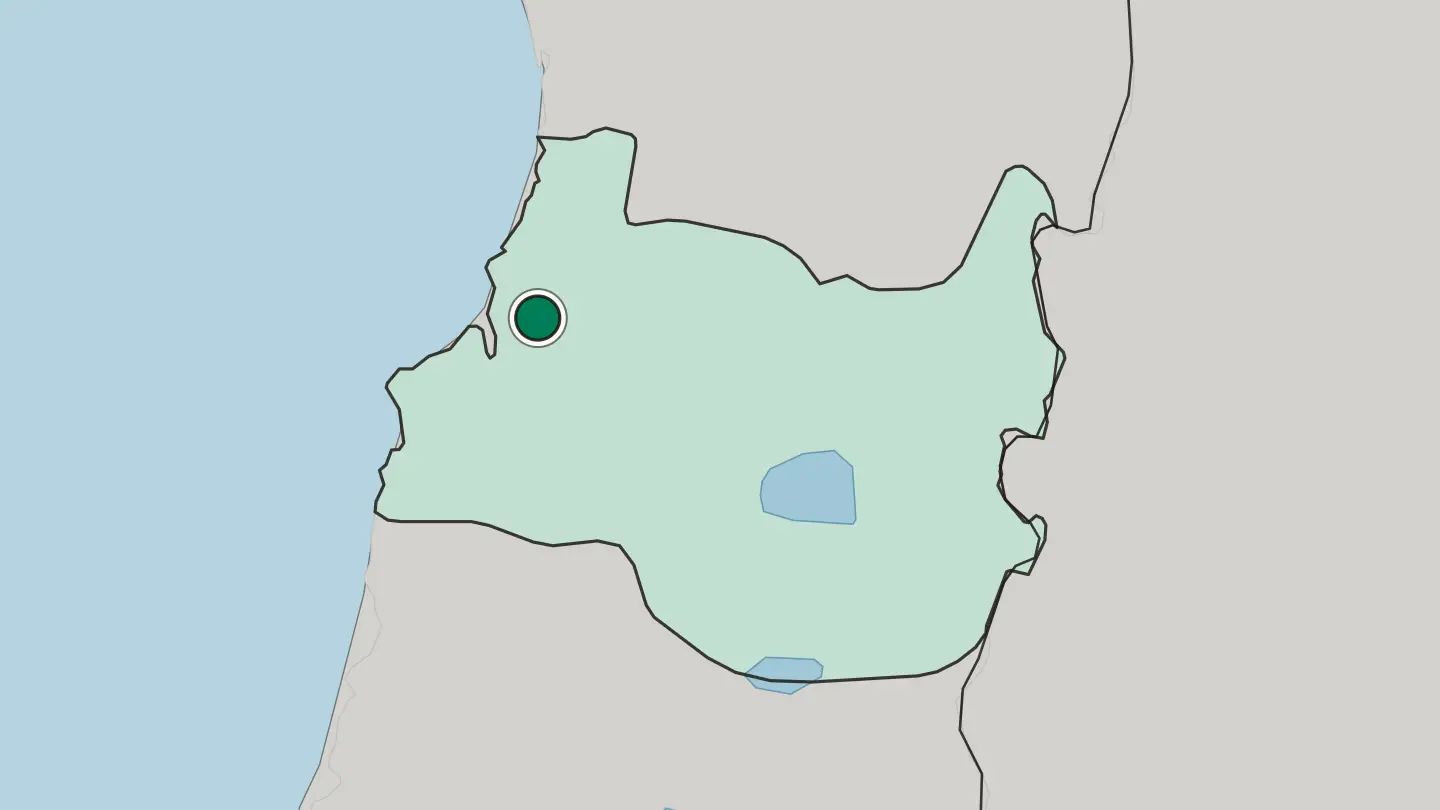 Map of Valdivia in Chile
