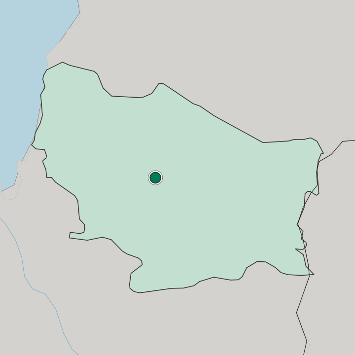 Map showing Chillán — In Región de Ñuble