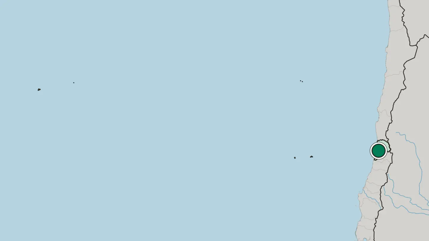 Map of Villa Alemana in Chile
