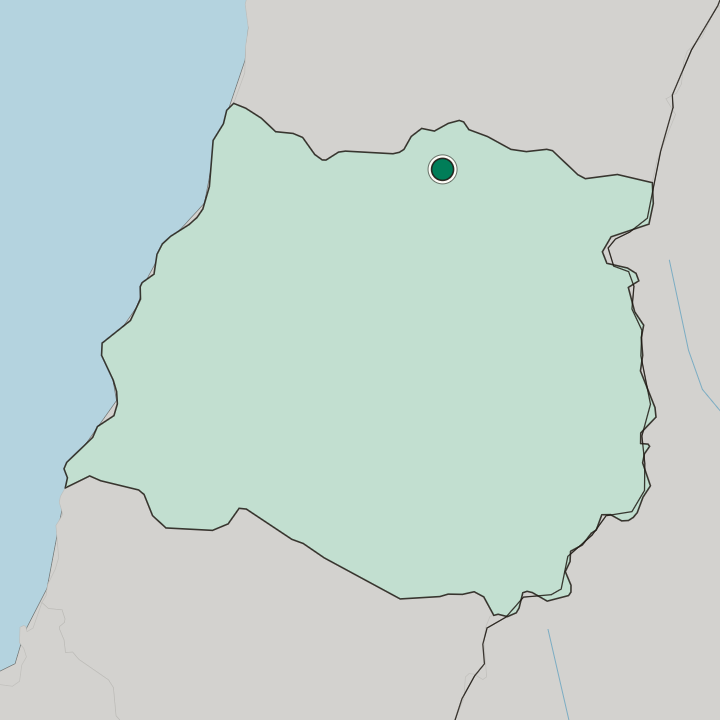 Map showing Curicó — In Región del Maule