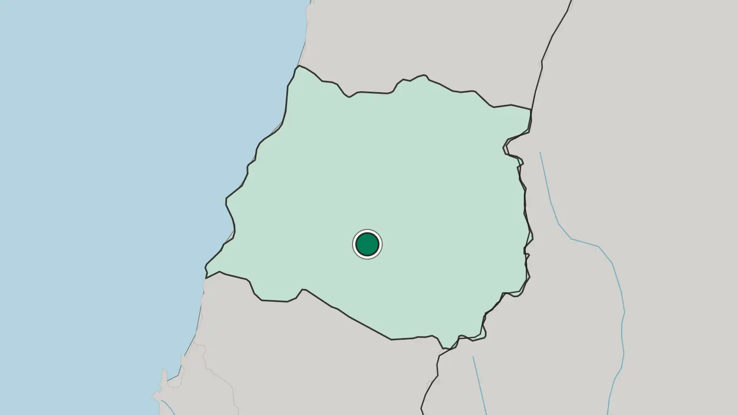 Map of Linares in Chile