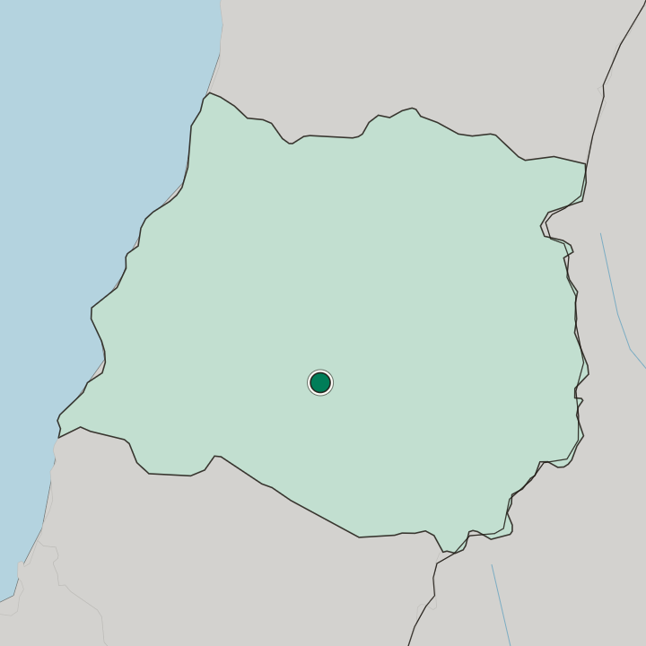 Map showing Linares — In Región del Maule