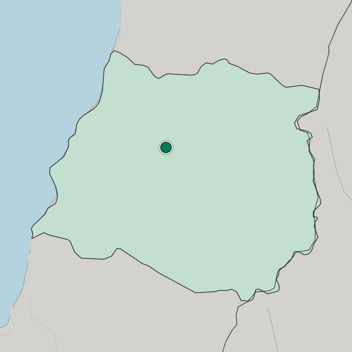 Map showing Talca — In Región del Maule