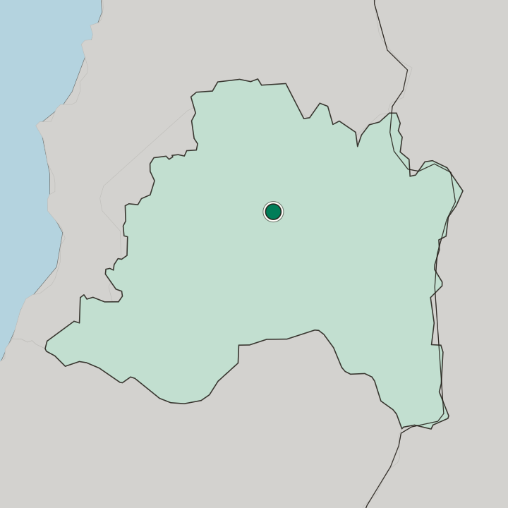 Map showing Villa Presidente Frei — In Región Metropolitana