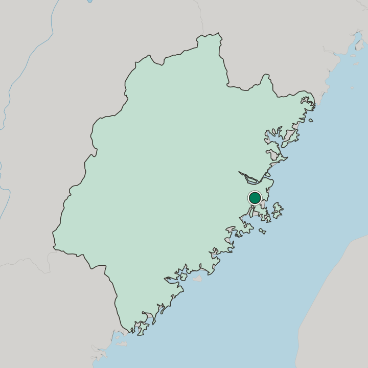 Map showing Fuqing — In Fujian