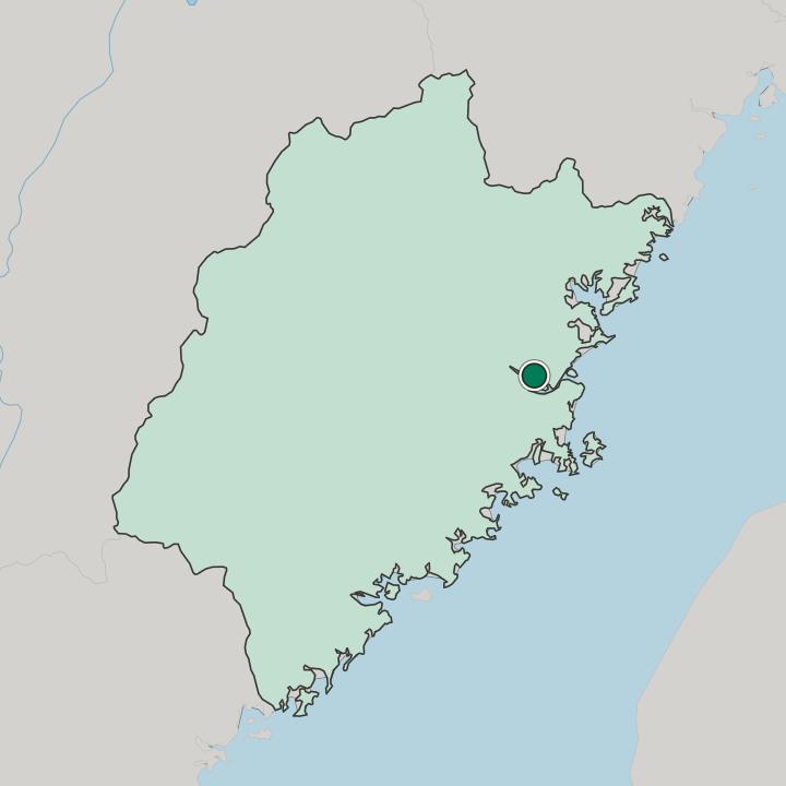 Map showing Fuzhou — In Fujian