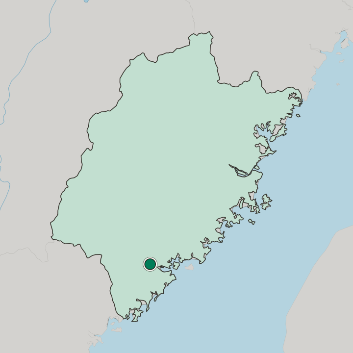 Map showing Zhangzhou — In Fujian