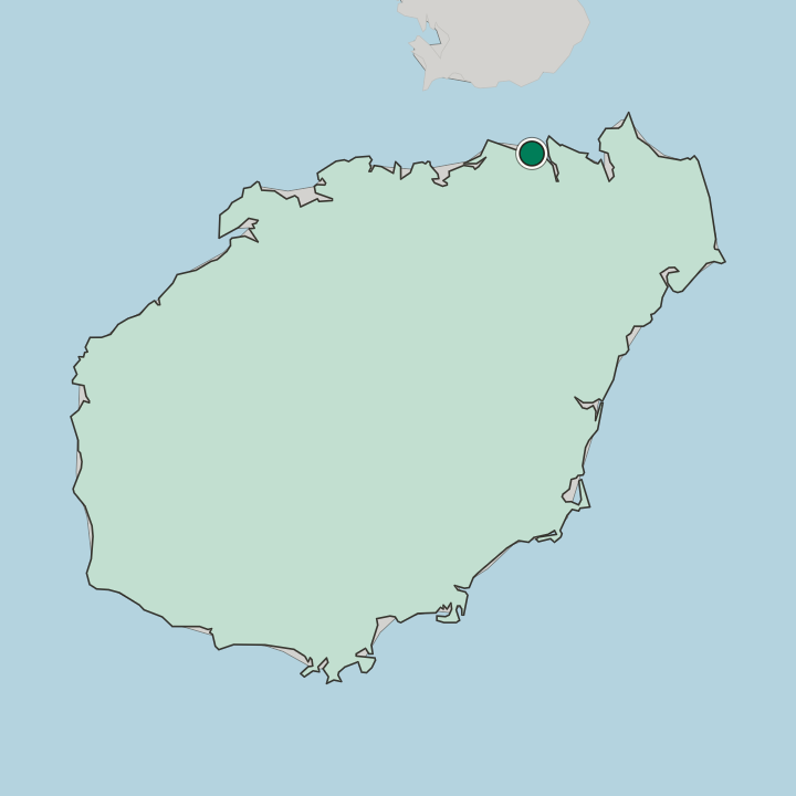 Map showing Haikou — In Hainan