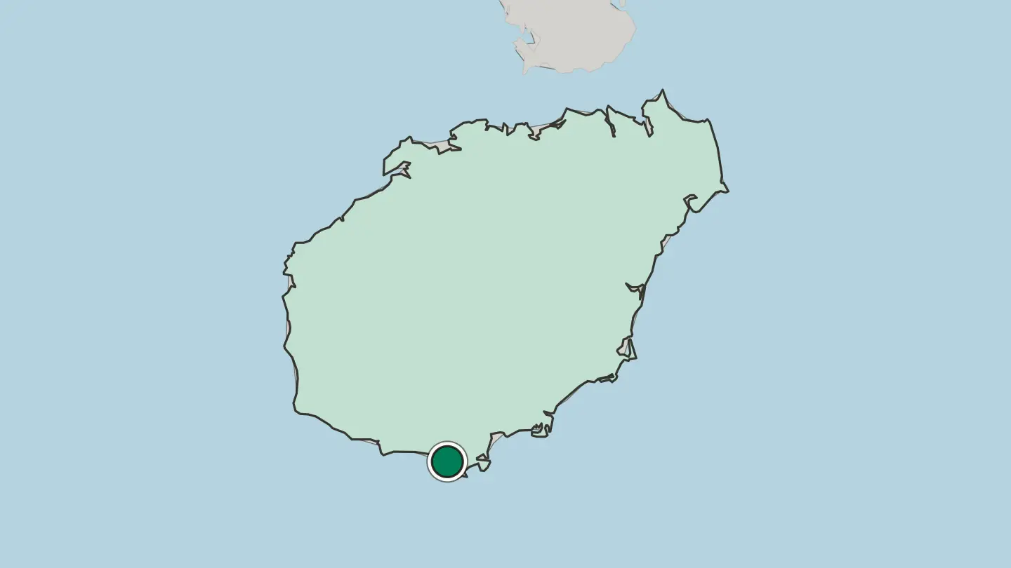 Map of Sanya in China