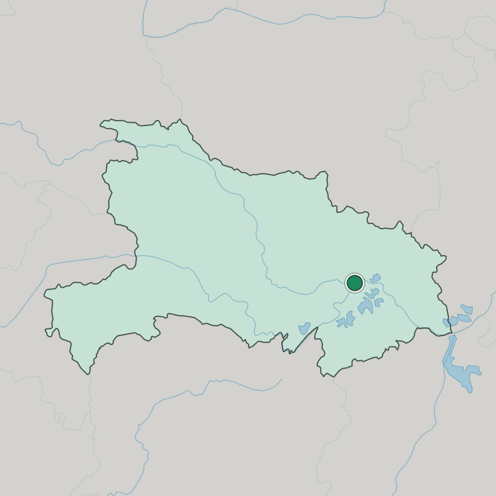 Map showing Wuhan — In Hubei